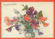 FLEURS Vintage Carte Postale CPSM #PAR321.FR - Blumen