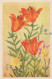 FLOWERS Vintage Ansichtskarte Postkarte CPA #PKE687.DE - Blumen