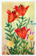 FLOWERS Vintage Ansichtskarte Postkarte CPA #PKE687.DE - Blumen
