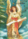 ENGEL WEIHNACHTSFERIEN Feiern & Feste Vintage Ansichtskarte Postkarte CPSM #PAJ214.DE - Angeli