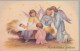 ENGEL WEIHNACHTSFERIEN Vintage Ansichtskarte Postkarte CPSMPF #PAG762.DE - Anges