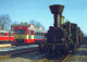 ZUG Schienenverkehr Eisenbahnen Vintage Ansichtskarte Postkarte CPSM #PAA889.DE - Trains