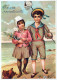 BAMBINO BAMBINO Scena S Paesaggios Vintage Cartolina CPSM #PBU177.IT - Scenes & Landscapes