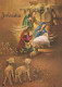 Vergine Maria Madonna Gesù Bambino Religione Vintage Cartolina CPSM #PBQ008.IT - Jungfräuliche Marie Und Madona