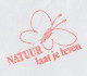 Meter Cover Netherlands 1988 Butterfly - Nature Leaves You Alive - Autres & Non Classés