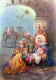 Vergine Maria Madonna Gesù Bambino Natale Religione Vintage Cartolina CPSM #PBB844.IT - Virgen Maria Y Las Madonnas