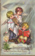 ANGELO Buon Anno Natale Vintage Cartolina CPSMPF #PAG827.IT - Angeli