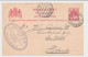 Briefkaart G. 72 Z-2 A-krt. Genua Italie - De Bildt 1909 - Postwaardestukken