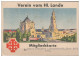 S4984/ Verein Vom Heiligen  Lande  Mitgliedskarte 1949 - Sonstige & Ohne Zuordnung