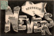 N°163 W -cpa Souvenir De Nevers - Greetings From...