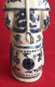 Delcampe - Magnifique Statuette Dignitaire Chinois - Porcelaine Bleue & Blanc - Chine, 2ème Moitié 20ème Siècle - Asiatische Kunst