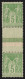 N°106a, Types II Et I Se Tenant, Sage 5c Vert-jaune, Neuf ** Sans Charnière TB - 1898-1900 Sage (Tipo III)