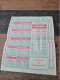 Old Lotterry Tickets - Lotterielose