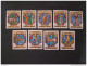 STAMPS EMIRATI ARABI AJMAN 1971 Personalities And Their Zodiac Signs - Ajman