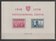 1939 - LITUANIE - BLOC YVERT N° 1 * MH  - COTE = 15 EUR. - Lituanie