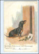 Y27127/ Dackel Dachshund  Geburtstag AK 1907 - Hunde