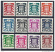 SARRE SERVICE  N° 27/38 NEUF**/ MNH LUXE - Ungebraucht