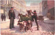 CPA Carte Postale Royaume Uni  Une  Charrette Tirée Par Deux Chiens  VM79760 - Marchands Ambulants