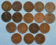 Belgique / Belgium • 17x  • 1 Centime • ≥ 1845 • All Different • Some Scarcer Dates, Overdates Or High Grades • [24-622] - Verzamelingen