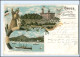 XX12280/ Hamburg Blankenese Gruß Vom Süllberg 1898 Litho AK - Blankenese