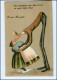 Y13457/ Neujahr Großer Mann Und Dicke Frau, Humor Litho AK Ca.1912 Riese - Humor