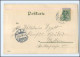 XX005769/ Lübeck Litho AK 1906  Kley, Karlsruhe - Luebeck-Travemuende