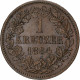 Allemagne, Bade, Friedrich I, Kreuzer, 1864, Cuivre, SUP, KM:242 - Groschen & Andere Kleinmünzen