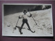 CPA PHOTO ENFANT FILLETTE Faisant Du Ski à SAINTE CROIX En SUISSE Sports D'Hiver - Wintersport