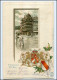 U6653/ Straßburg Elsaß Wappen Litho Präge AK 1902 - Elsass