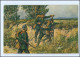 U64897 Jägerpatrouille  R. Knötel AK Kriegerbund Stiftung AK 1914 - Guerre 1914-18