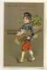 Y11899/ Geburtstag  Litho Glanz AK Briefträger Postbote 1910 - Compleanni