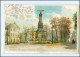 XX002937/ Hamburg Altona Palmaille Mit Sieges-Denkmal Litho Ak 1899 - Altona