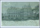 XX001391/ Flensburg Ober-Real-Schule  Mondschein AK 1898 - Flensburg