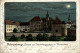 Schrozberg - Schloss Mit Haushaltungsschule Im Mondstein - Litho - Schwäbisch Hall