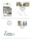 Lotto Di  8 BUSTE FDC - EUROPA CEPT POSTEUROP Anni 1976-1984 Di  Andorra - Belgio - Svizzera - Other & Unclassified