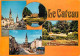 59 - Le Cateau - Multivues - Jardins Et Palais Fenelon - Automobiles - Flamme Postale - CPM - Voir Scans Recto-Verso - Le Cateau