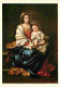 Art - Peinture Religieuse - Bartolome Esteban Murillo - La Vierge Au Chapelet - CPM - Voir Scans Recto-Verso - Gemälde, Glasmalereien & Statuen