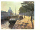 Art - Peinture - P Moleveld - Gracht à Amsterdam - Peint Avec Le Pied - CPM - Voir Scans Recto-Verso - Paintings