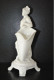 Delcampe - STATUETTE EN PORCELAINE BLANCHE ET BISCUIT FEMME ANTIQUE DENUDEE A LA COURONNE DE LAURIER DAPHNE?? MYTHOLOGIE Marque CC - Sonstige & Ohne Zuordnung