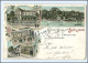 XX00584/ Hamburg Blankenese Gruß Aus Kröger`s Etablissement Litho AK 1900 - Blankenese