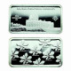 Germany Silver Ingot Bar Proof 2.5g Landmarks Museum Island Berlin 03854 - Conmemorativas