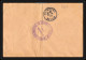 0966 Lot 2 1914/1918 Zemmours Commandant De Cercle Poste De Tiflet 1914 Lettre Cover Occupation Du Maroc - Collections