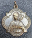 Belle Médaille Religieuse Métal Argenté Début XXe "Saint Gennaro, Patron De Naples (Italie)" Religious Medal - Religion & Esotérisme