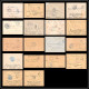 0259 Lot 17 Lettres Cercle Oudjda Commandant D'armes Lettre Cover Occupation Du Maroc War - Collections
