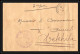 1140 Lot 6 Lettres -guerre Généraux Commandants Tdm Région Rabat Général Commandant Lettre Cover Occupation Du Maroc War - Collezioni