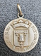 Médaille Religieuse Métal Argenté Milieu XXe "Sainte Tunique D'Argenteuil" Religious Medal - Religione & Esoterismo