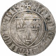 France, Charles VI, Blanc Guénar, 1380-1422, Atelier Incertain, Billon, TB+ - 1380-1422 Carlos VI El Bien Amado