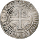 France, Charles VI, Blanc Guénar, 1380-1422, Atelier Incertain, Billon, TB+ - 1380-1422 Karl VI. Der Vielgeliebte