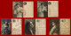 Germany Early 20th Century. Lot Of 5 Vintage Potscards, Belle Epoque Style, Posted With Stamps R [de124] - Colecciones Y Lotes