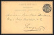 75521 N°19 Lion Couché 5c Vert Bruxelles Est Liège 1892 Cachet 25 Entier Postal Stationery Carte Postale Belgique - Tarjetas 1871-1909
